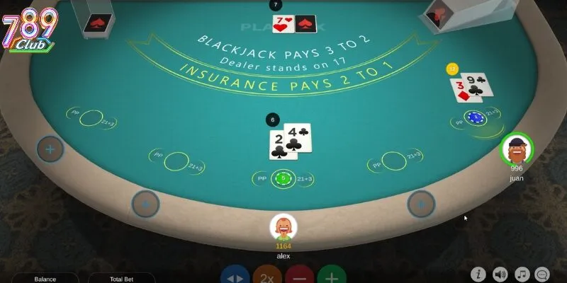 blackjack doi thuong