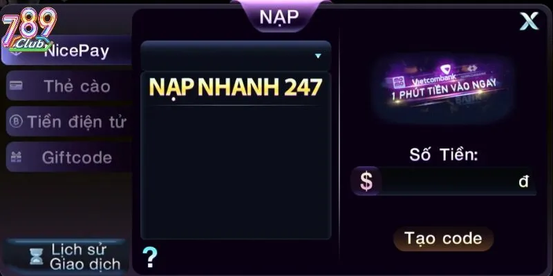 nap tien than toc tai 789club nap tien than toc tai 789club